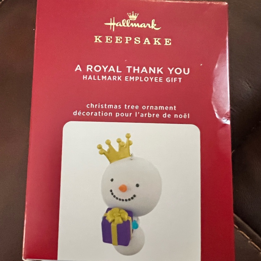 Hallmark 2020 Limited Edition Ornament - Red and Gold